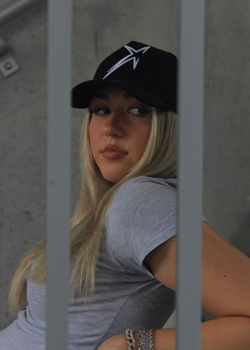 Black Star Logo Trucker Hat